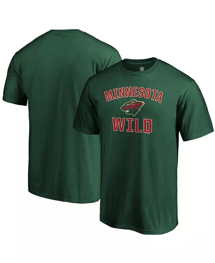 Мужская зеленая футболка Minnesota Wild Team Victory Arch Fanatics
Мужская зеленая футболка Minnesota Wild Team Victory Arch Fanatics