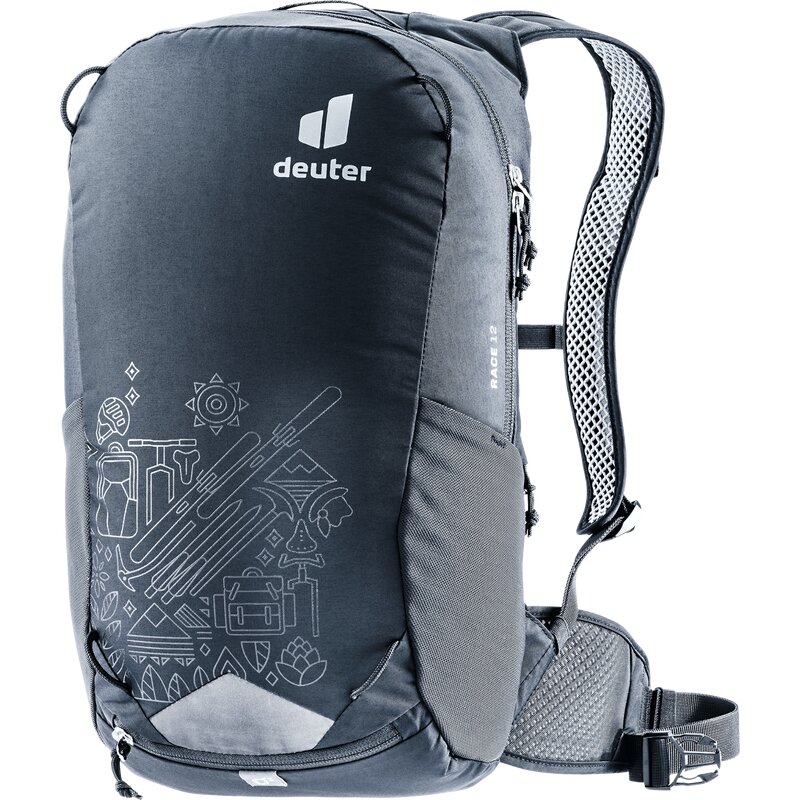 Гонка с рюкзаком 12 Deuter, черный
Гонка с рюкзаком 12 Deuter, черный