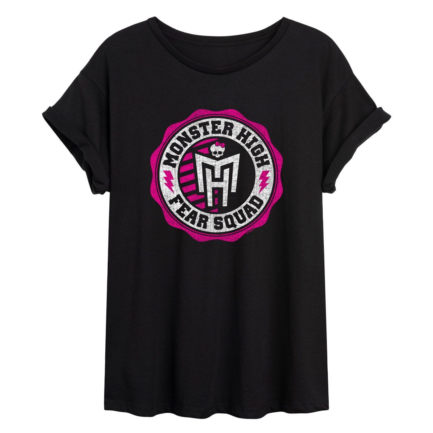 Большая футболка с рисунком Monster High для юниоров «Fear Squad» Licensed Character
Большая футболка с рисунком Monster High для юниоров «Fear Squad» Licensed Character