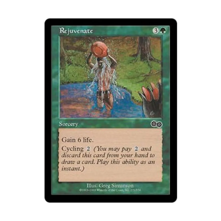 CCG Омолодить (С), MTG - Urza's Saga
CCG Омолодить (С), MTG - Urza's Saga