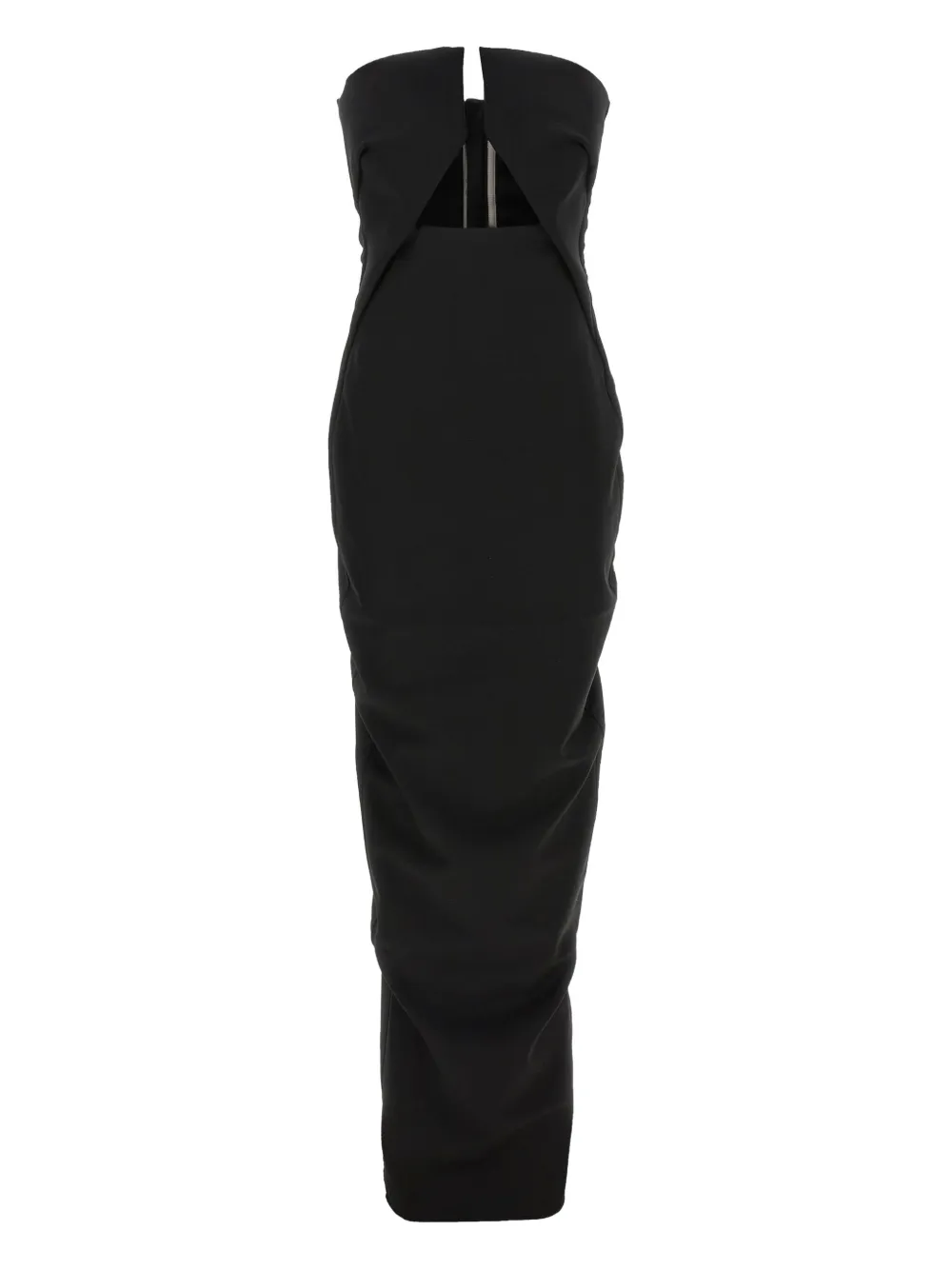 Платье макси с вырезом Rick Owens, черный
Платье макси с вырезом Rick Owens, черный