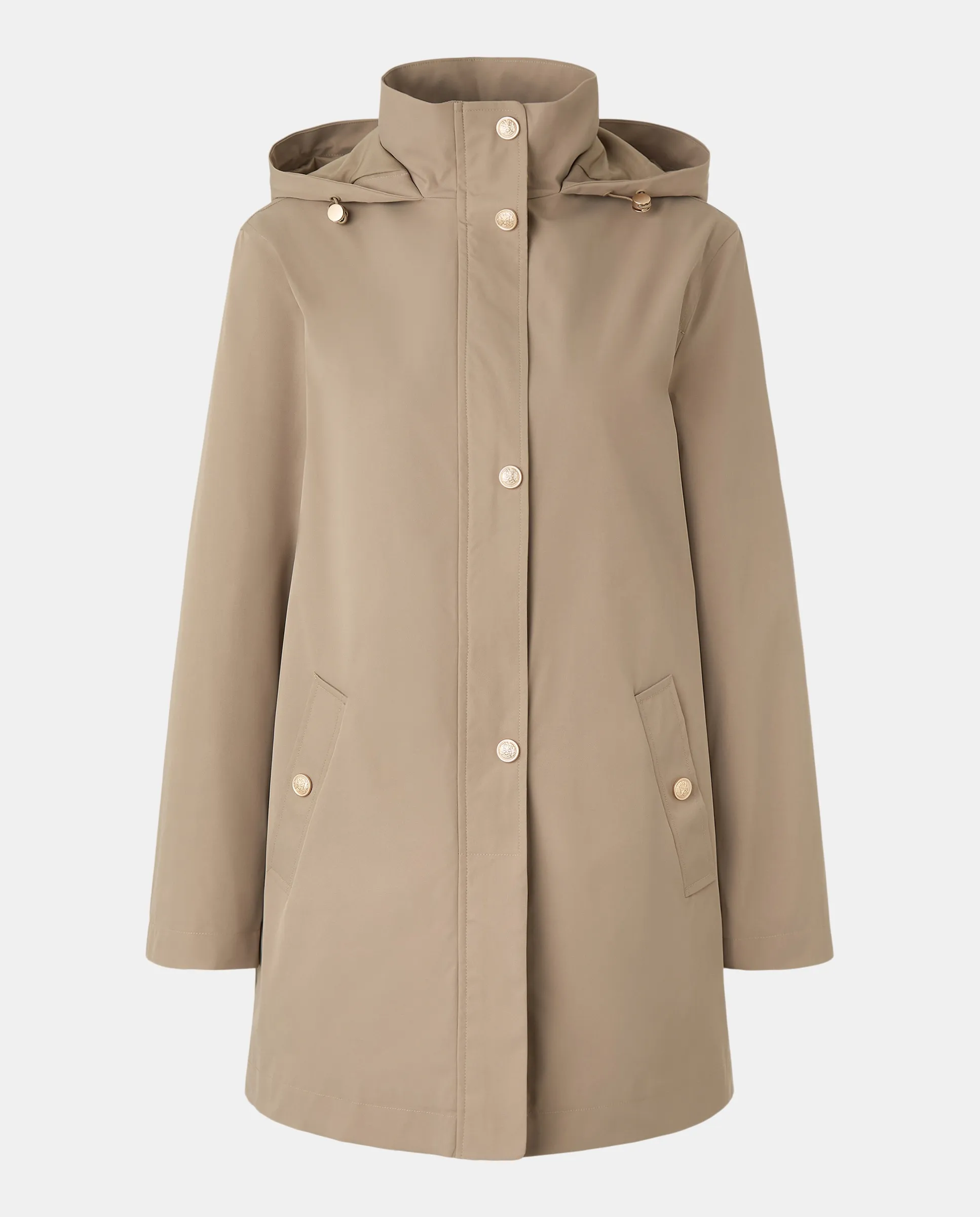 Женский плащ с золотой пуговицей Easy Wear, темно-зеленый
Женский плащ с золотой пуговицей Easy Wear, темно-зеленый