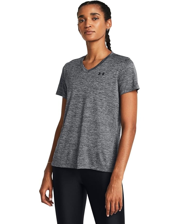 Футболка Under Armour Tech Short Sleeve V-Neck Twist, цвет Castlerock/Steel/Black
Футболка Under Armour Tech Short Sleeve V-Neck Twist, цвет Castlerock/Steel/Black
