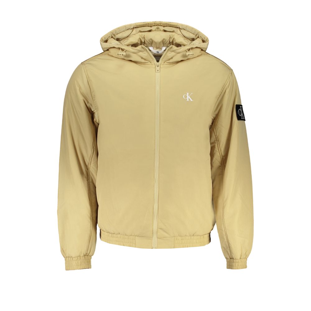 Бежевая куртка из полиэстера Calvin Klein, бежевый 
Бежевая куртка из полиэстера Calvin Klein, бежевый