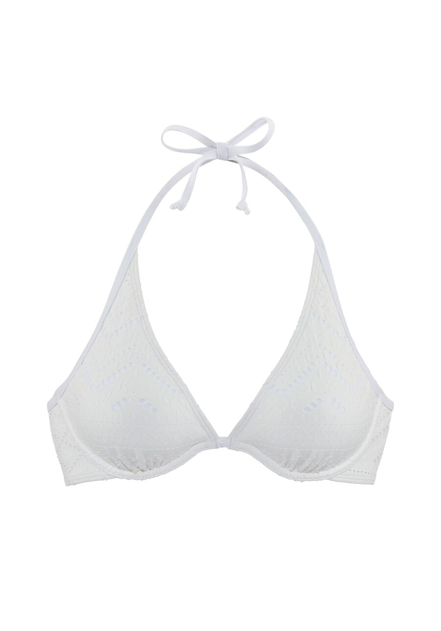 Треугольный бикини-топ LASCANA, White
Треугольный бикини-топ LASCANA, White