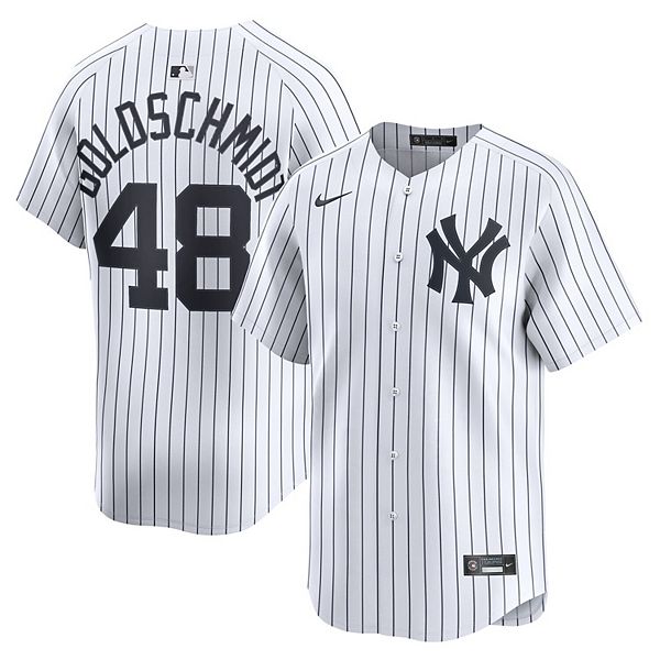 Мужская белая домашняя лимитированная футболка Paul Goldschmidt New York Yankees Nike
Мужская белая домашняя лимитированная футболка Paul Goldschmidt New York Yankees Nike