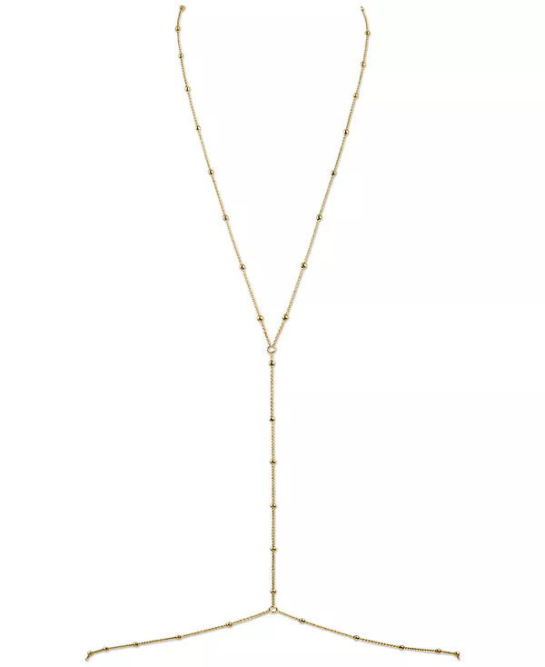 Изящная цепочка с бусинами, покрытая 18-каратным золотом Oma The Label, gold
Изящная цепочка с бусинами, покрытая 18-каратным золотом Oma The Label, gold