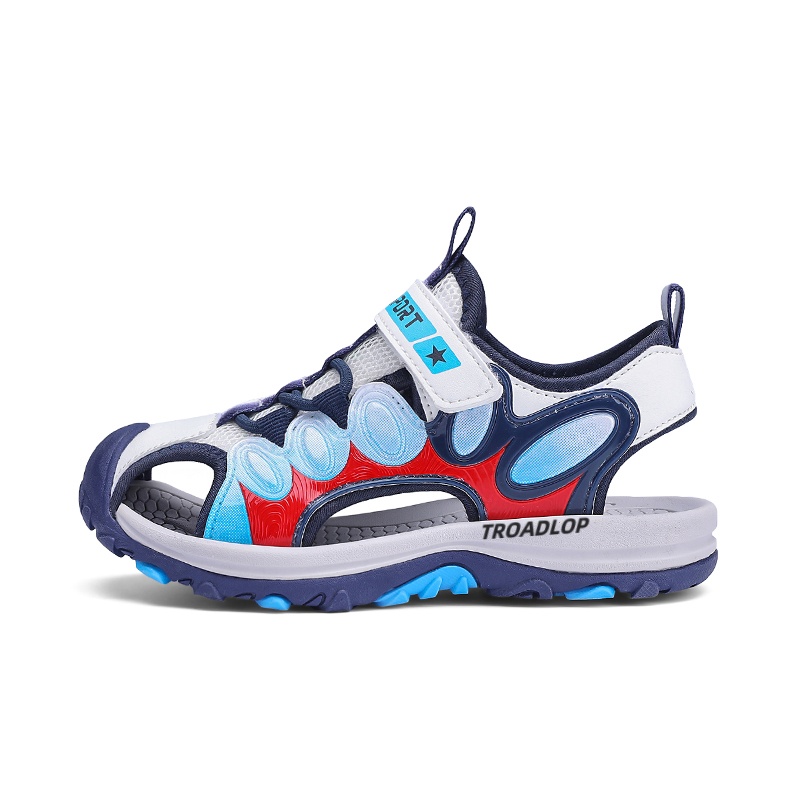 Нескользящие, легкие, амортизирующие, низкие сандалии для детей TROADLOP, белый/синий
Нескользящие, легкие, амортизирующие, низкие сандалии для детей TROADLOP, белый/синий