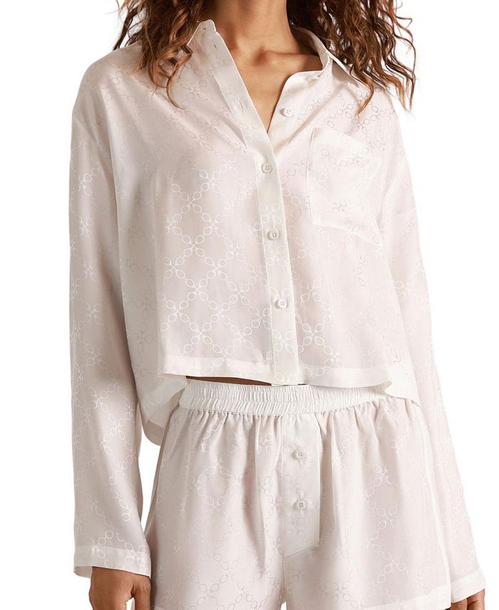 Рубашка укороченная с длинным рукавом "Handcuff" жаккардовая KIKI DE MONTPARNASSE, слоновая кость/кремовый
Рубашка укороченная с длинным рукавом "Handcuff" жаккардовая KIKI DE MONTPARNASSE, слоновая кость/кремовый