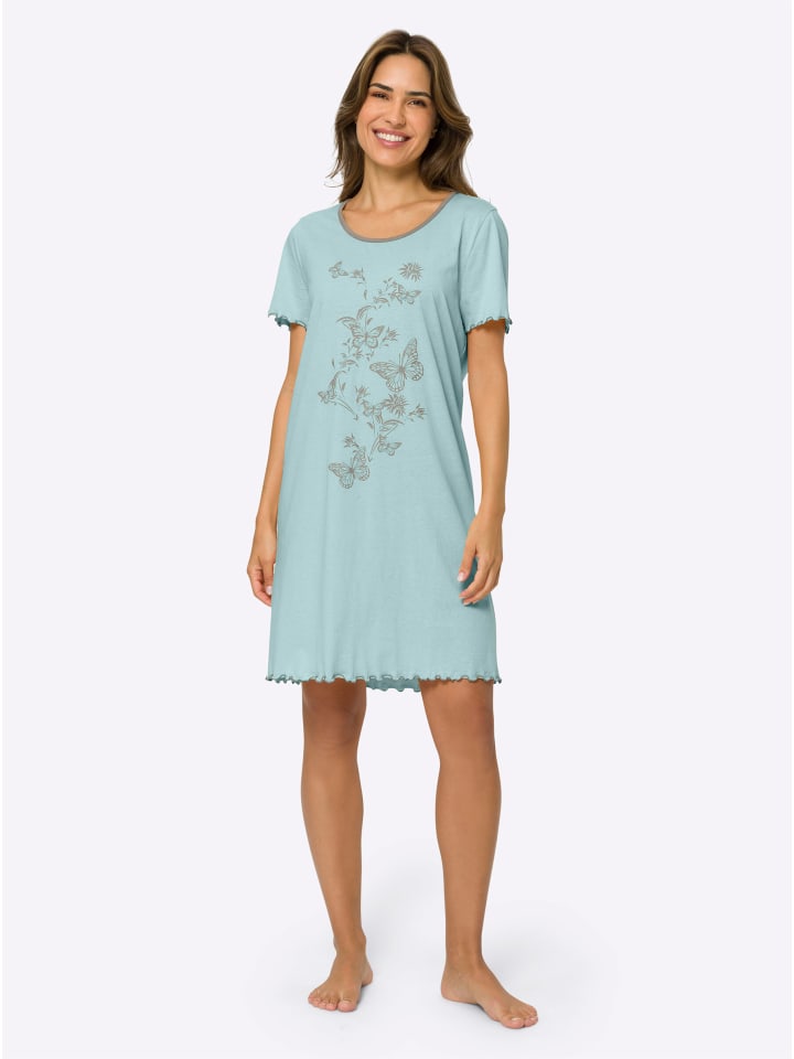 Ночная рубашка цвета мяты Sieh an!
Ночная рубашка цвета мяты Sieh an!