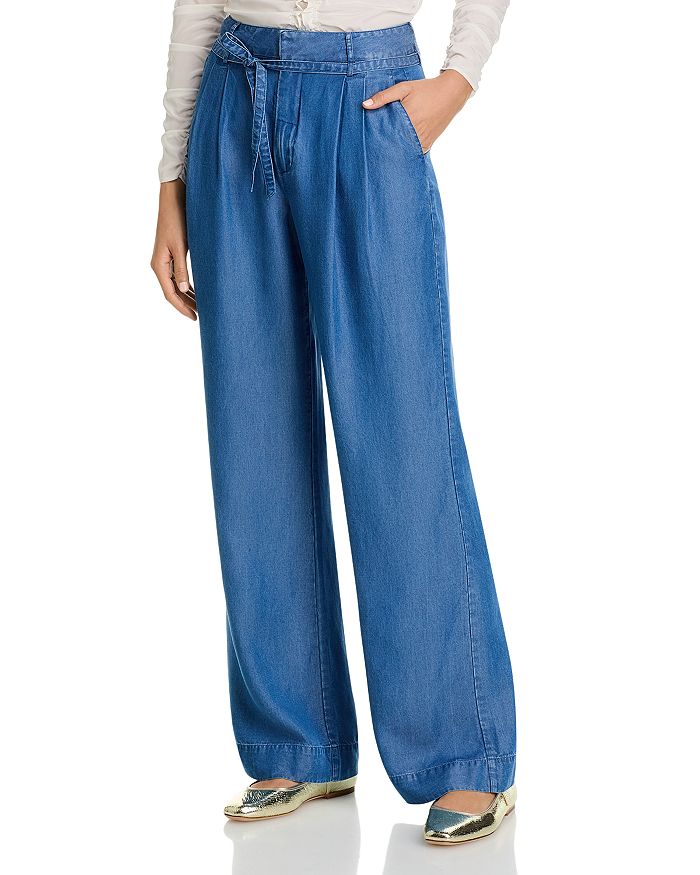 Плиссированные брюки Felicity Tie Derek Lam 10 Crosby, синий
Плиссированные брюки Felicity Tie Derek Lam 10 Crosby, синий