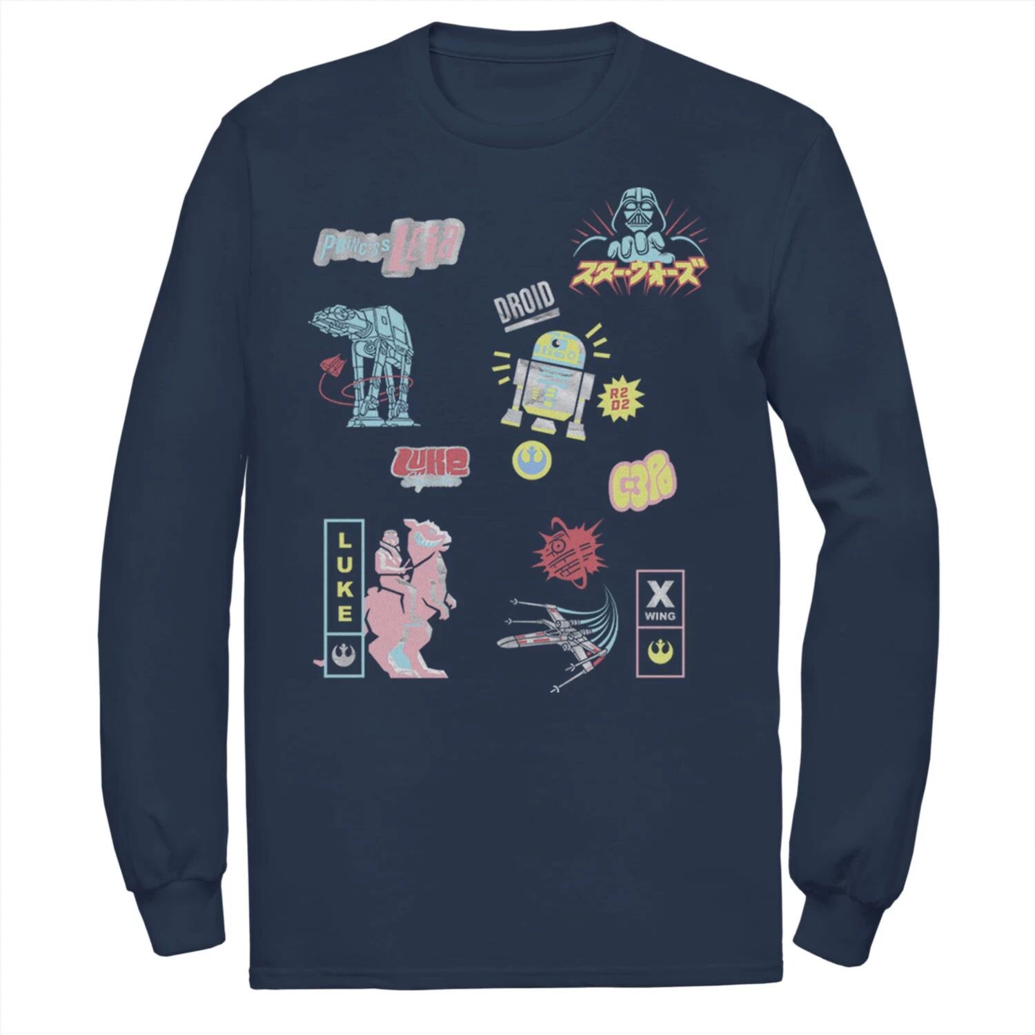 Мужская футболка Star Wars Icon Glitch Array Licensed Character
Мужская футболка Star Wars Icon Glitch Array Licensed Character