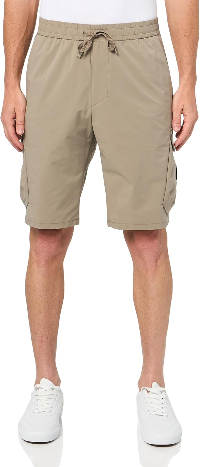 BOSS Men's Tech Urbanex Cargo легкие шорты, Teak Beige
BOSS Men's Tech Urbanex Cargo легкие шорты, Teak Beige