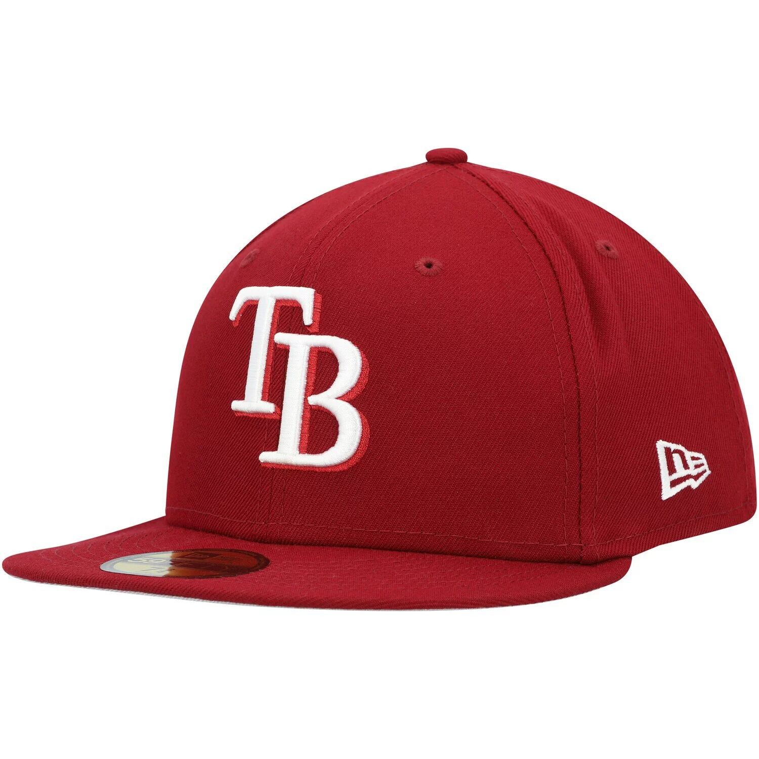 Мужская приталенная кепка New Era Cardinal Tampa Bay Rays белая с логотипом 59FIFTY 
Мужская приталенная кепка New Era Cardinal Tampa Bay Rays белая с логотипом 59FIFTY