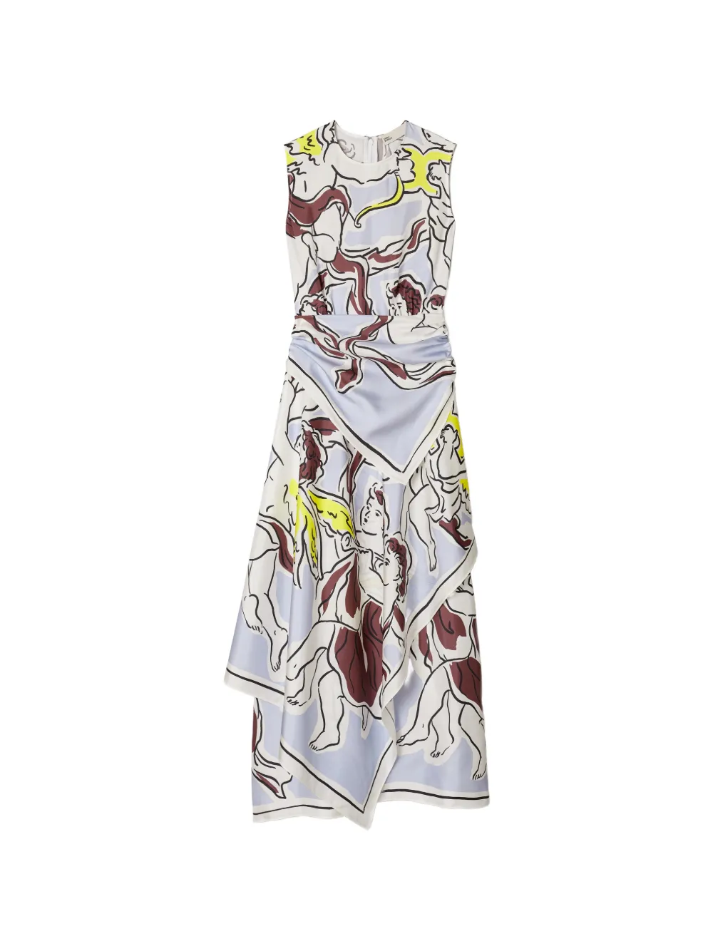 Платье из шелка с принтом Tory Burch, синий
Платье из шелка с принтом Tory Burch, синий