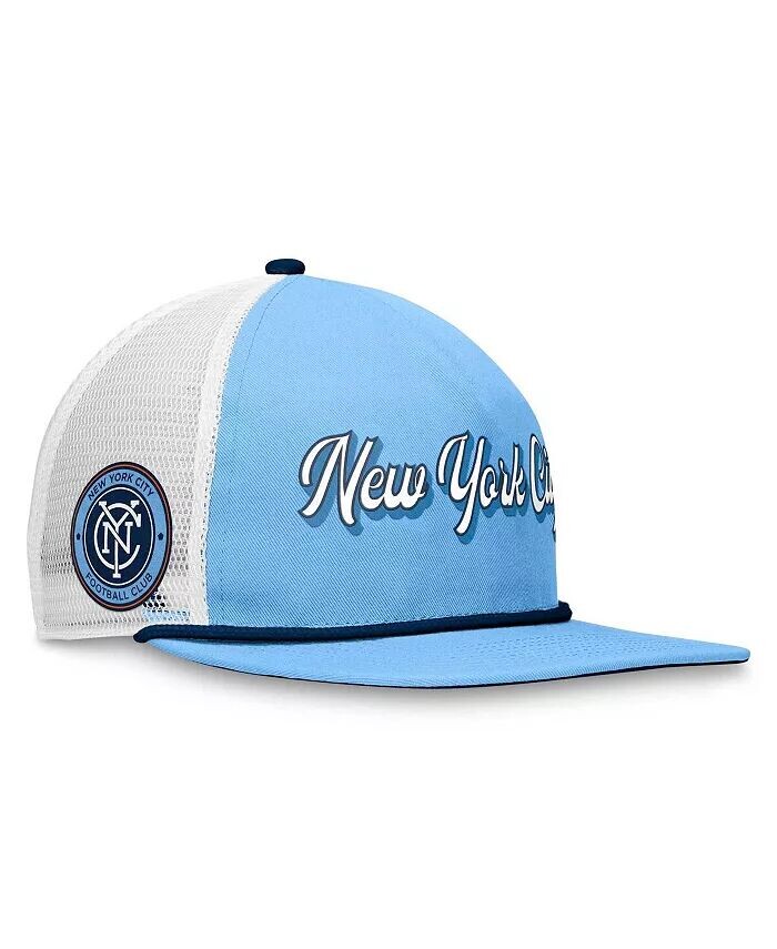 Мужская голубая, белая кепка для гольфа New York City FC True Classic Snapback Fanatics
Мужская голубая, белая кепка для гольфа New York City FC True Classic Snapback Fanatics