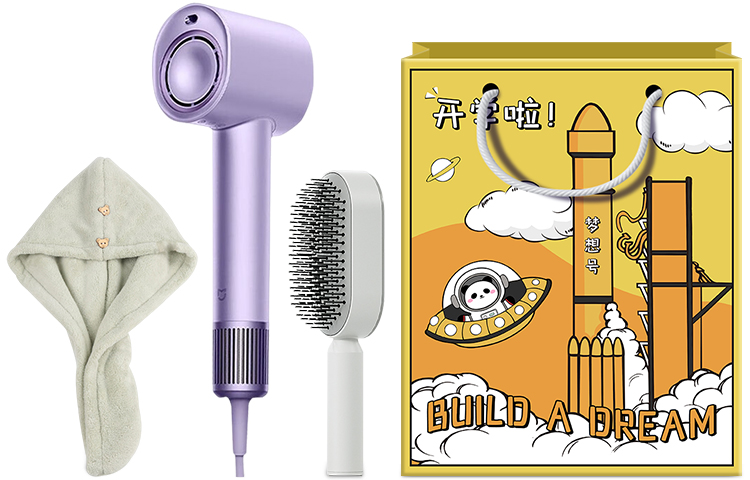 Фен H701 1600W с водяными ионами для ухода за волосами, ограниченная серия Back To School Mi, Star Diamond Purple (Massage Air Bag Comb + Dry Hair Cap + Dream Gift Bag)
Фен H701 1600W с водяными ионами для ухода за волосами, ограниченная серия Back To School Mi, Star Diamond Purple (Massage Air Bag Comb + Dry Hair Cap + Dream Gift Bag)