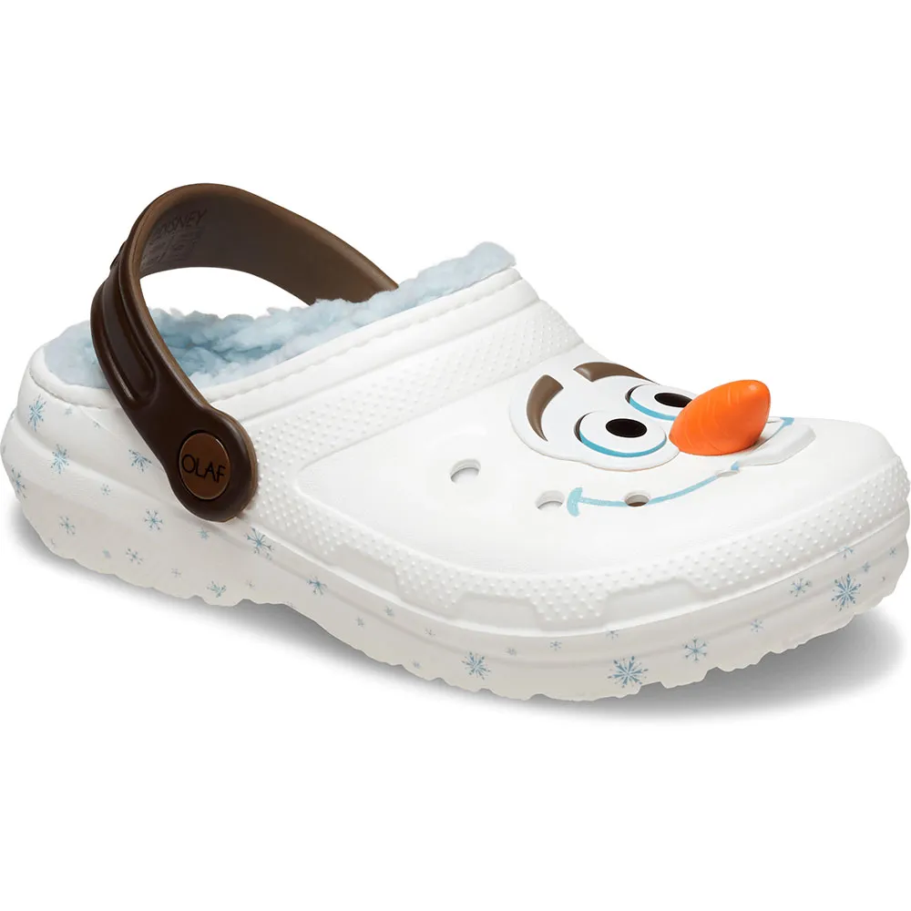 Сабо Crocs Frozen Olaf Lined Classic, белый
Сабо Crocs Frozen Olaf Lined Classic, белый