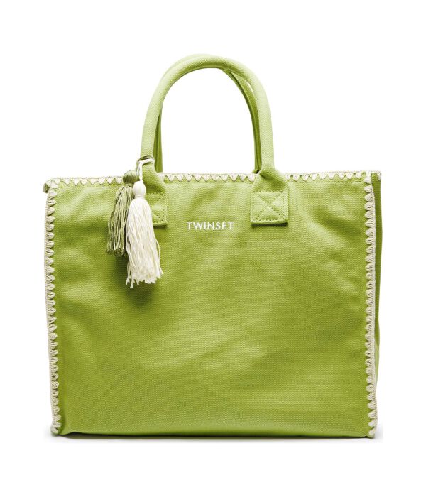 Пляжная сумка Twinset U&B, зеленый
Пляжная сумка Twinset U&B, зеленый