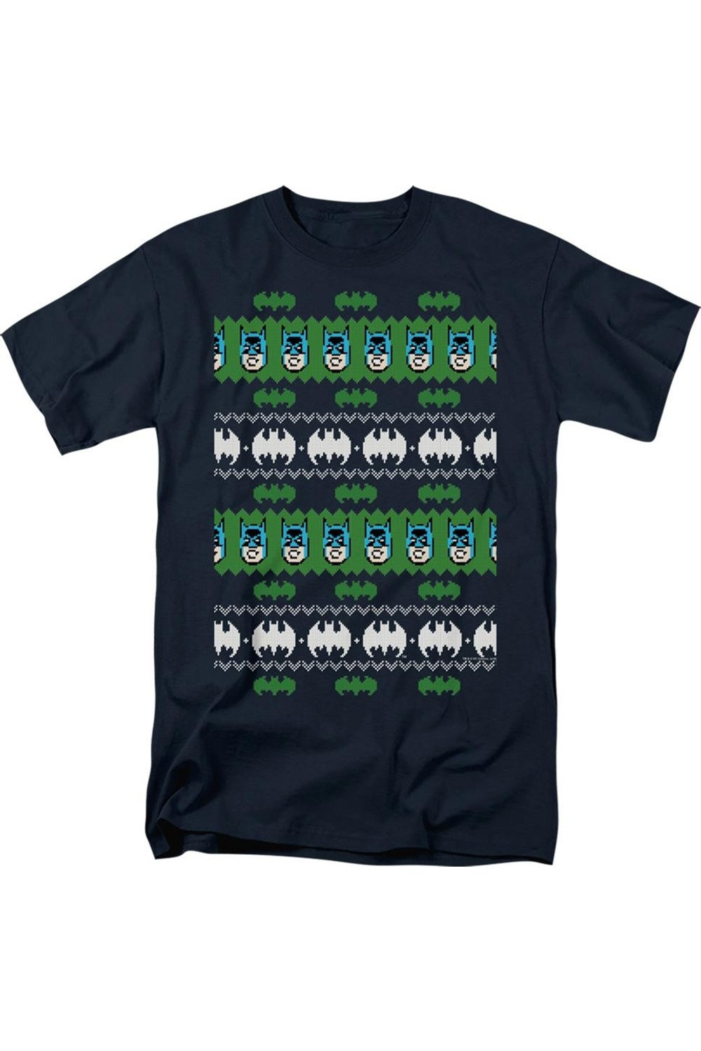 Рождественский свитер Бэтмена с коротким рукавом для взрослых, футболка/футболка Gildan, темно-синий
Рождественский свитер Бэтмена с коротким рукавом для взрослых, футболка/футболка Gildan, темно-синий