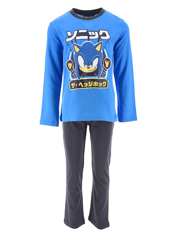 Sonic Пижама "Соник" сине-темно-синего цвета
Sonic Пижама "Соник" сине-темно-синего цвета