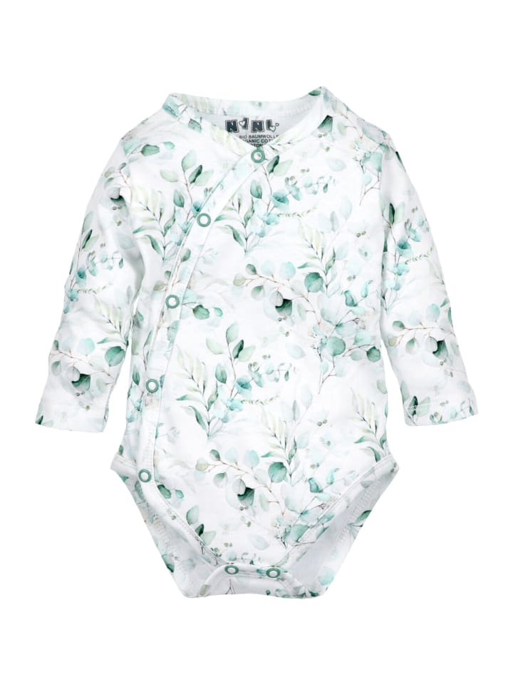 Nini Боди с длинными рукавами, цвет эвкалиптовый белый
Nini Боди с длинными рукавами, цвет эвкалиптовый белый