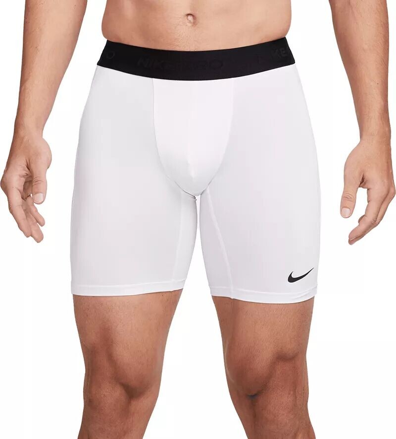 Мужские шорты для фитнеса Nike Pro Dri-FIT, белый
Мужские шорты для фитнеса Nike Pro Dri-FIT, белый