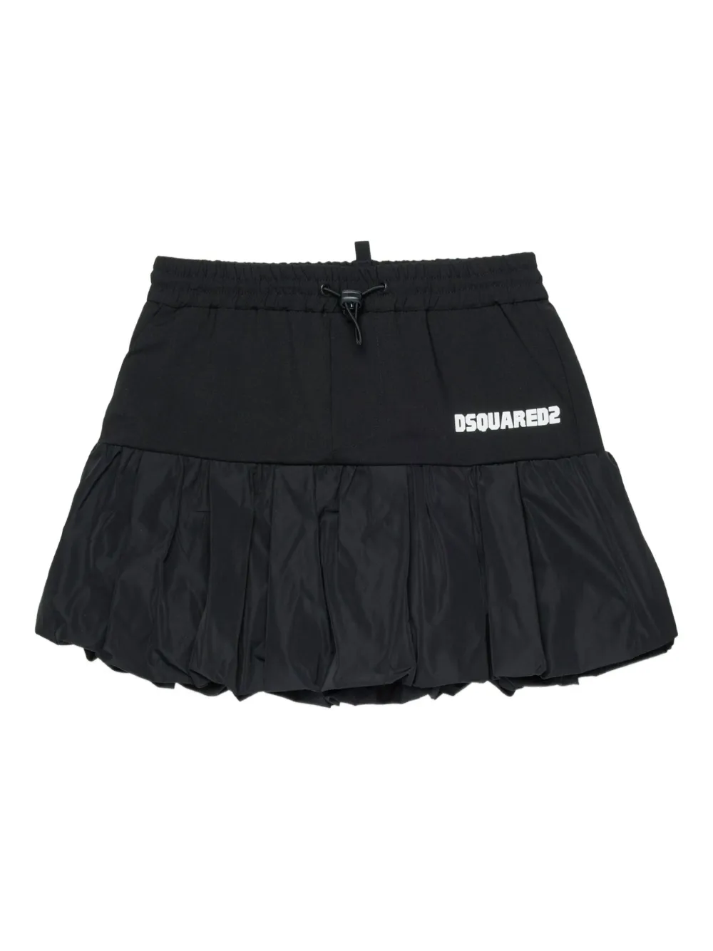 Плиссированная юбка с логотипом Dsquared2 Kids, черный
Плиссированная юбка с логотипом Dsquared2 Kids, черный