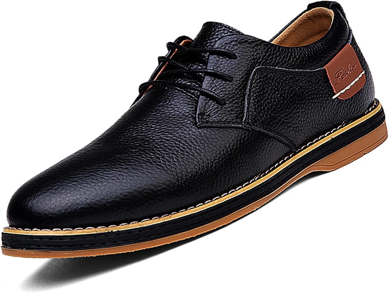 Мужские туфли оксфорды из натуральной кожи с ручной прошивкой, модные, с гладким носком, на шнуровке, низкие, формальные, деловые офисные дерби, повседневные, с противоскользящей мягкой подошвой, повседневная обувь Qooel, черный
Мужские туфли оксфорды из натуральной кожи с ручной прошивкой, модные, с гладким носком, на шнуровке, низкие, формальные, деловые офисные дерби, повседневные, с противоскользящей мягкой подошвой, повседневная обувь Qooel, черный
