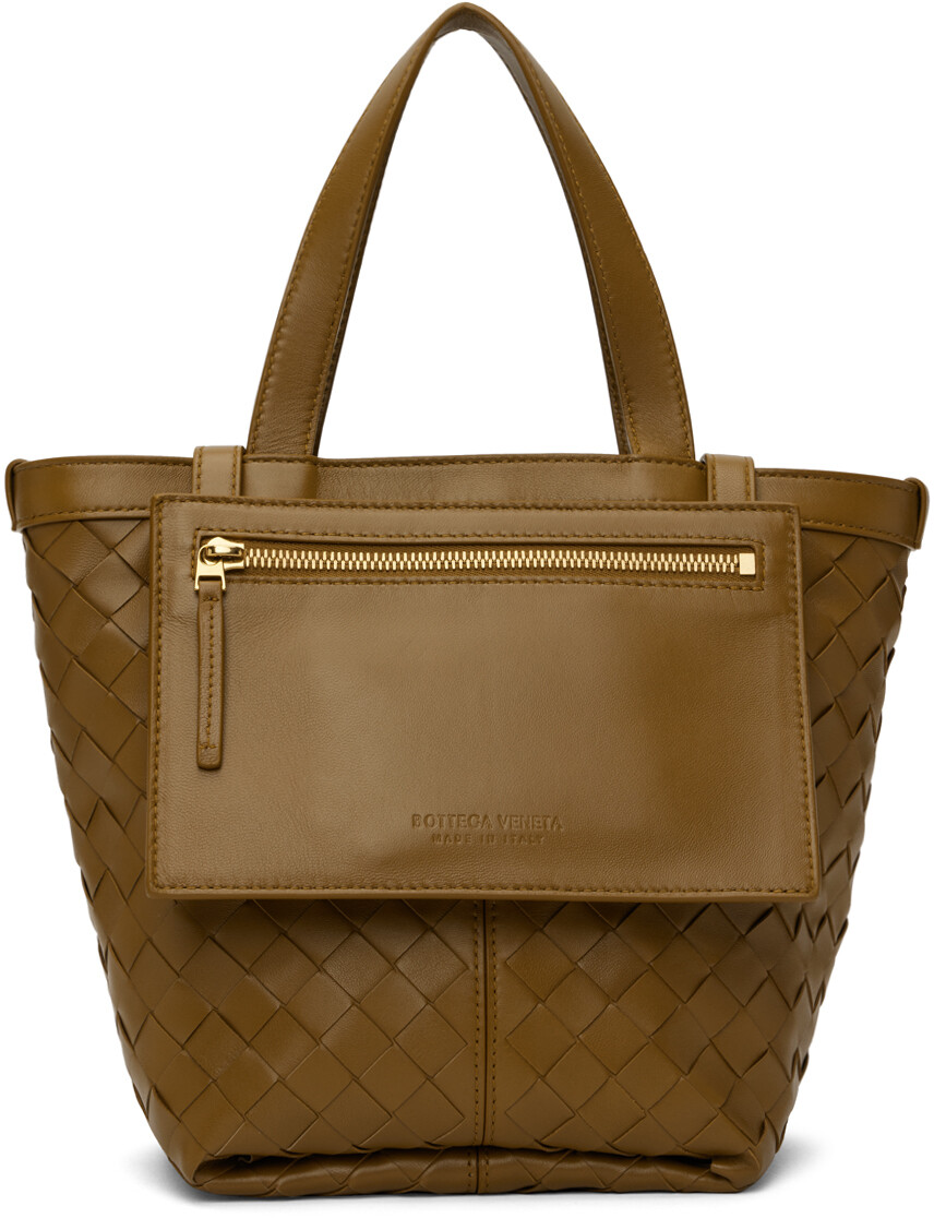 Коричневая маленькая сумка-тоут с откидной крышкой Bottega Veneta, Коричневый, Коричневая маленькая сумка-тоут с откидной крышкой Bottega Veneta
Коричневая маленькая сумка-тоут с откидной крышкой Bottega Veneta, Коричневый, Коричневая маленькая сумка-тоут с откидной крышкой Bottega Veneta