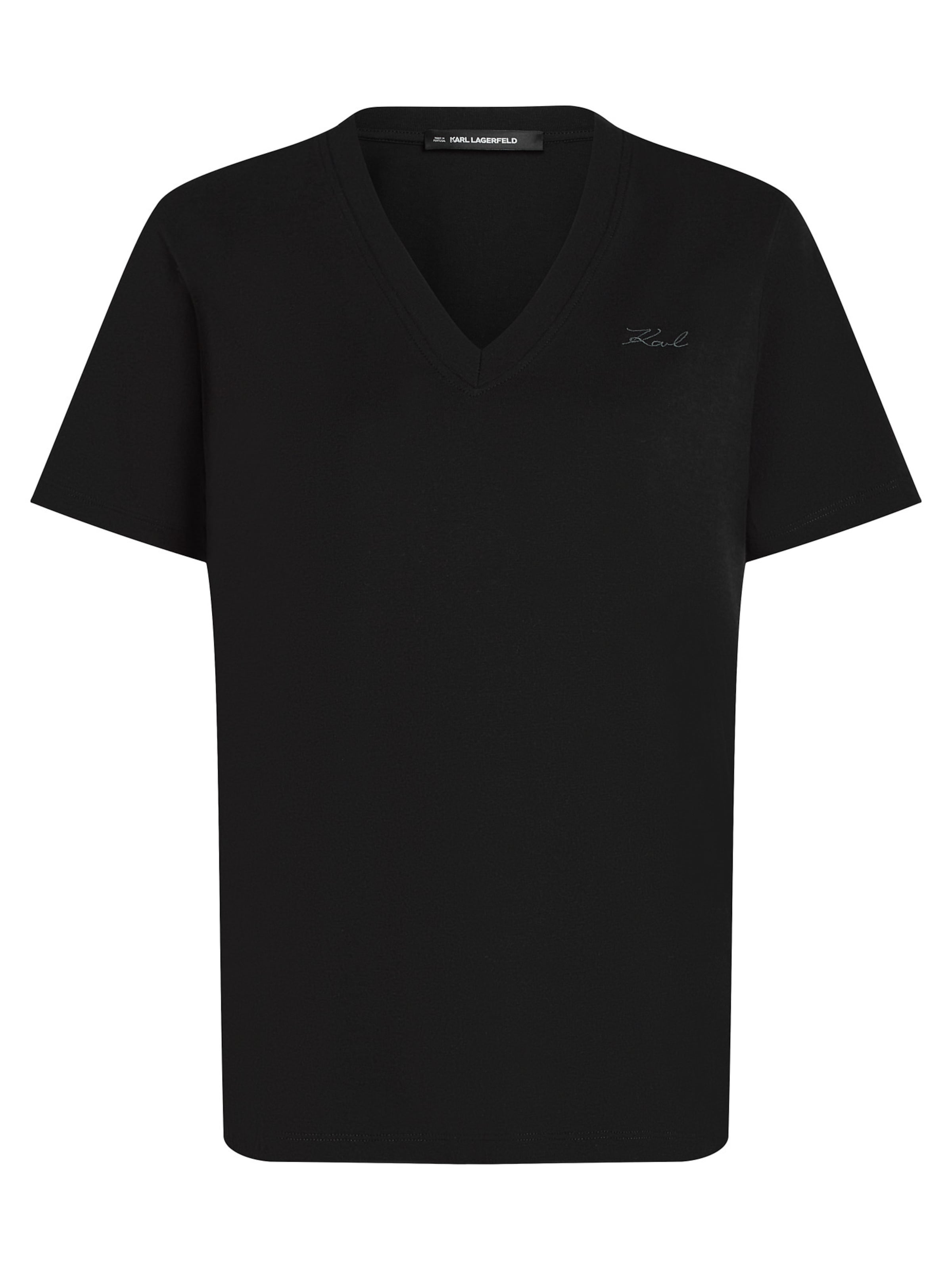 Karl Lagerfeld Футболка в черном цвете
Karl Lagerfeld Футболка в черном цвете