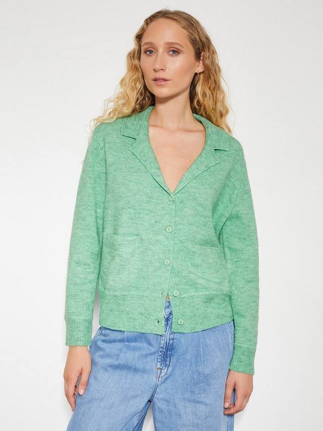 Кардиган с коровым воротником Monsoon, зеленый
Кардиган с коровым воротником Monsoon, зеленый