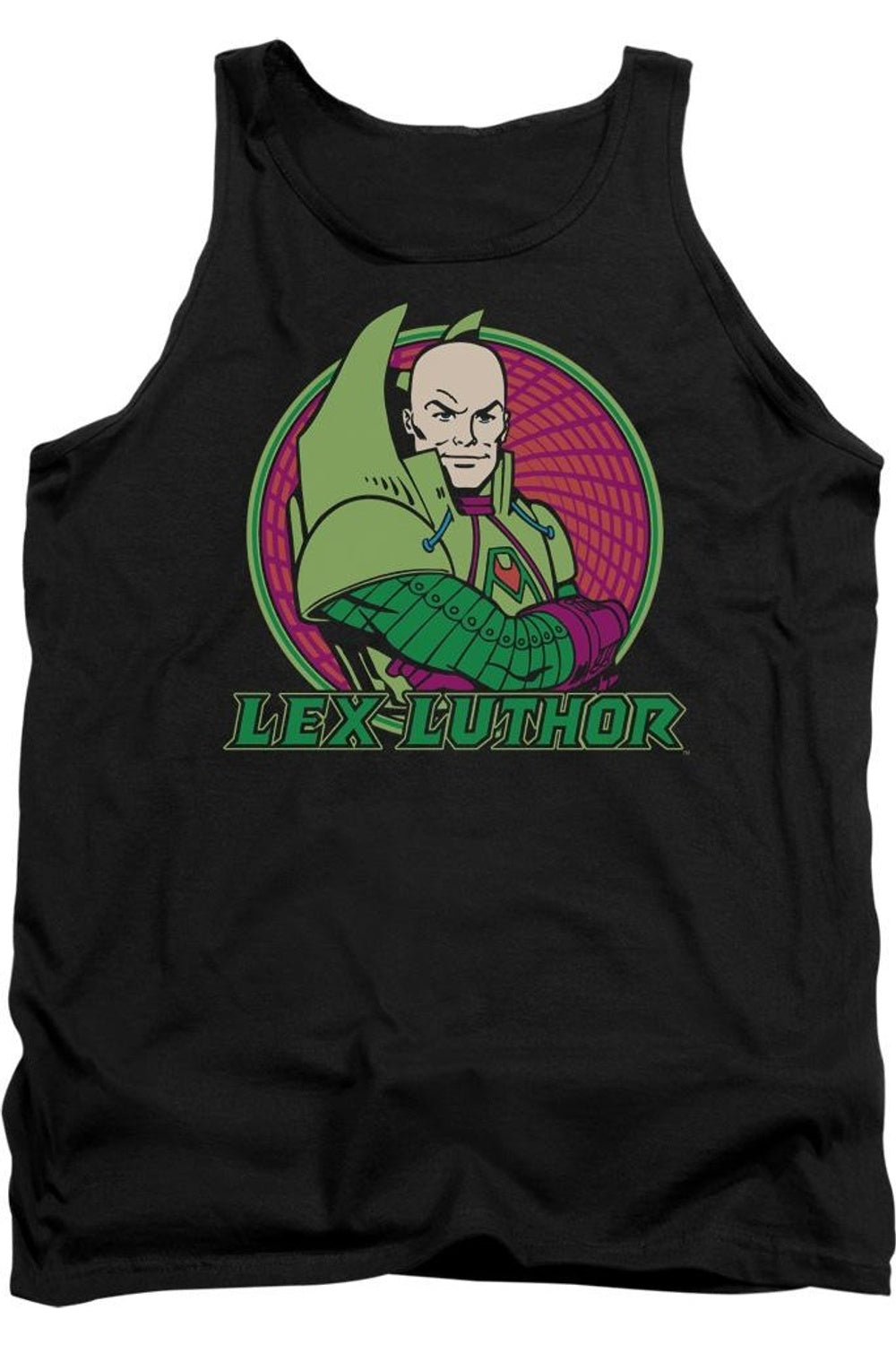 Майка для взрослых Lex Luthor из комиксов DC Gildan, черный
Майка для взрослых Lex Luthor из комиксов DC Gildan, черный