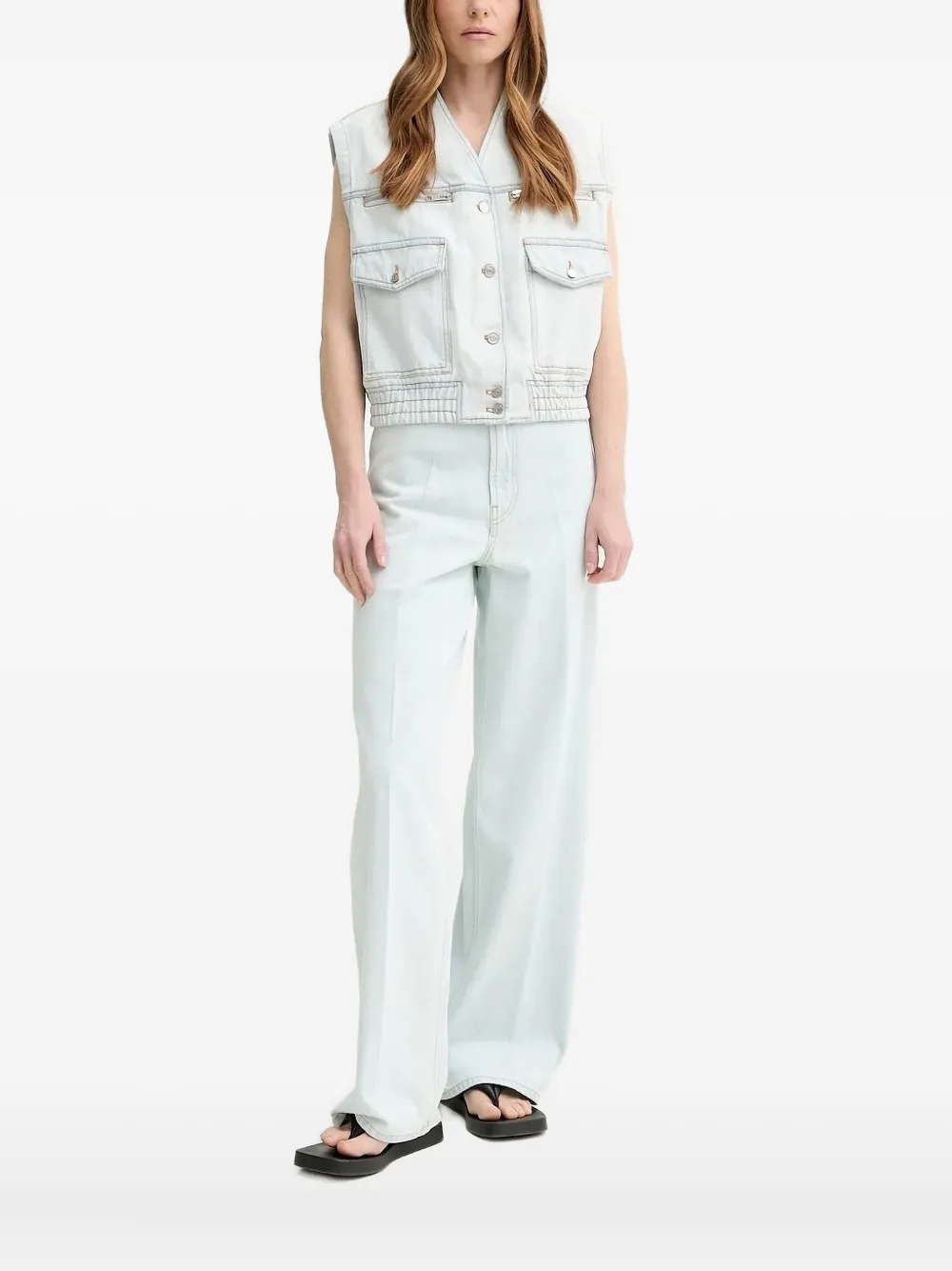 Джинсовый жилет Bally, синий
Джинсовый жилет Bally, синий