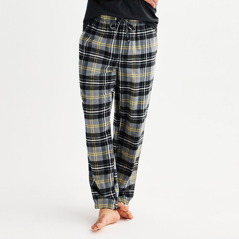 Мужские фланелевые пижамные брюки Sonoma Goods For Life с завязками, цвет Grey Gold Plaid
Мужские фланелевые пижамные брюки Sonoma Goods For Life с завязками, цвет Grey Gold Plaid