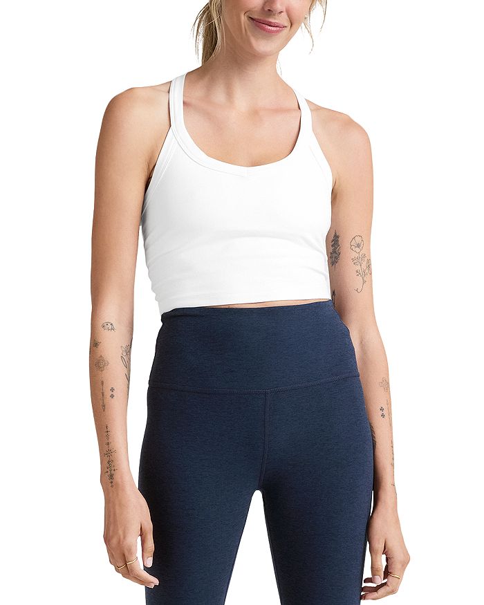 Облегающий укороченный топ On The Up Beyond Yoga, серый
Облегающий укороченный топ On The Up Beyond Yoga, серый