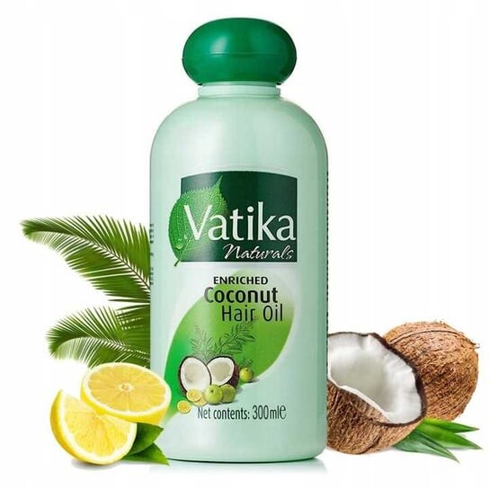 Масло для волос, кокос, 300мл Vatika Dabur
Масло для волос, кокос, 300мл Vatika Dabur
