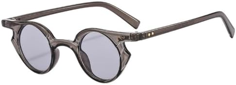 Сексуальные круглые солнцезащитные очки для женщин, модные солнцезащитные очки в маленькой оправе с защитой от УФ-излучения UV400, панк-стиль, ретро-очки UV400 MTZJH, C3gray-lightgray
Сексуальные круглые солнцезащитные очки для женщин, модные солнцезащитные очки в маленькой оправе с защитой от УФ-излучения UV400, панк-стиль, ретро-очки UV400 MTZJH, C3gray-lightgray