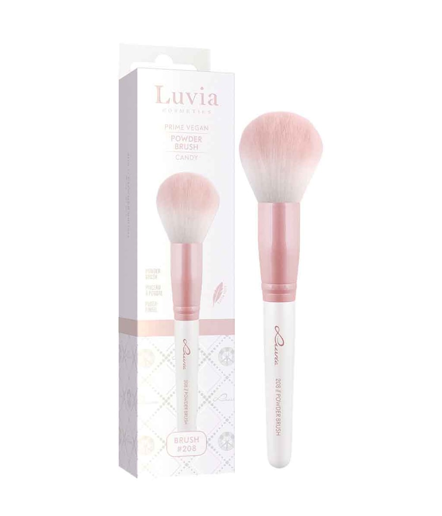 Кисть для пудры Luvia Prime Vegan Powder Brush - Candy 208, 1 шт. 
Кисть для пудры Luvia Prime Vegan Powder Brush - Candy 208, 1 шт.