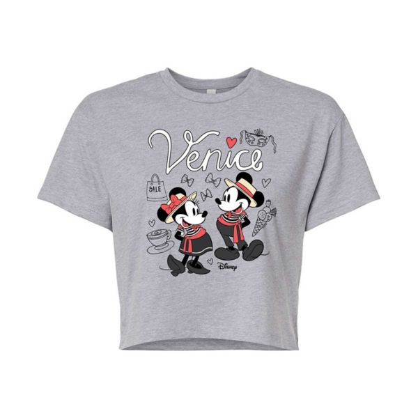 Укороченная футболка «Венеция» для юниоров с Микки и Минни Маус Disney, серый
Укороченная футболка «Венеция» для юниоров с Микки и Минни Маус Disney, серый