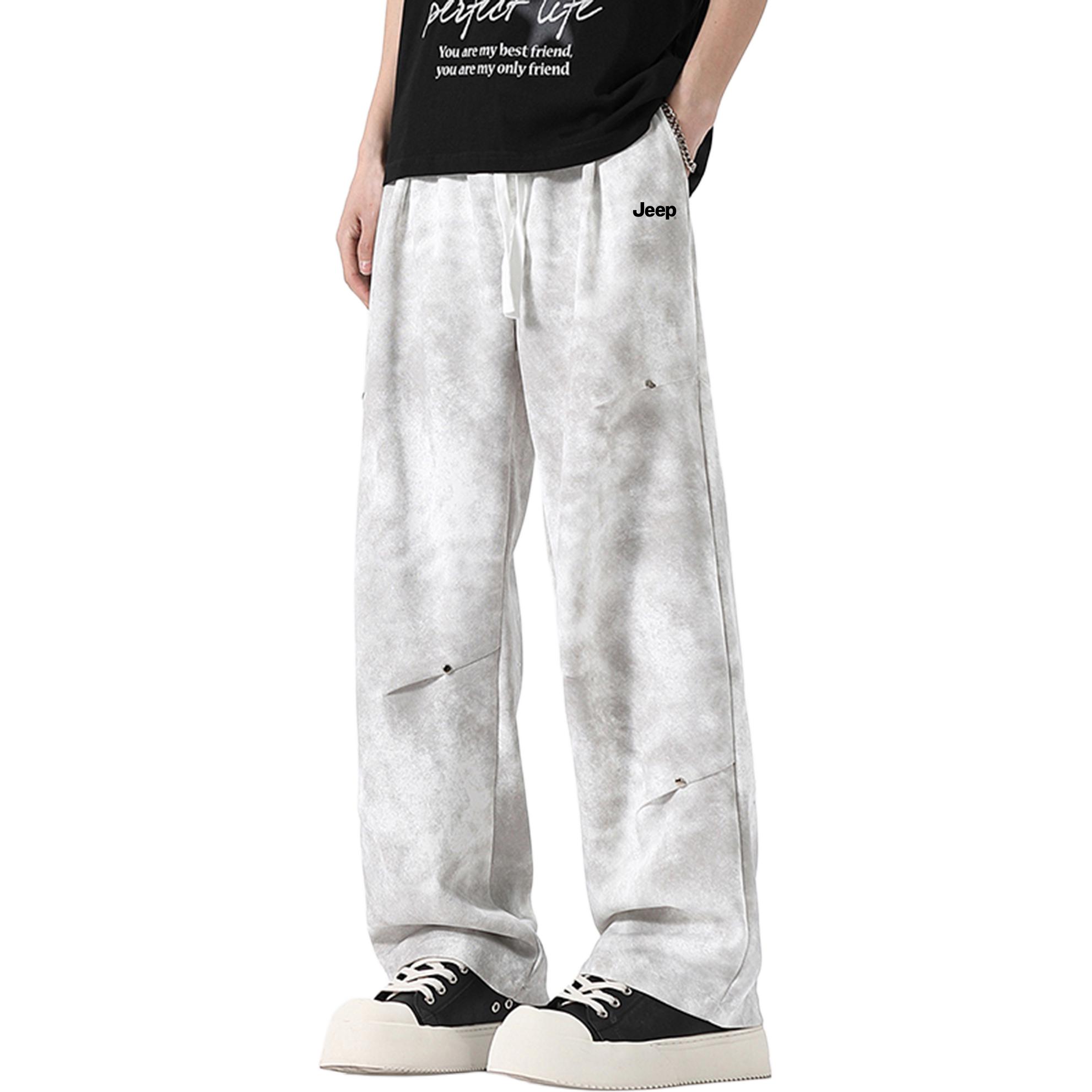 Повседневные брюки Unisex Moderate Wide Leg Jeep, tie-dye серый
Повседневные брюки Unisex Moderate Wide Leg Jeep, tie-dye серый