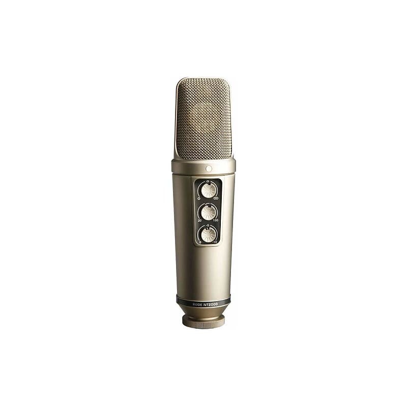 Конденсаторный микрофон RODE NT2000 Multipattern Condenser Microphone
Конденсаторный микрофон RODE NT2000 Multipattern Condenser Microphone