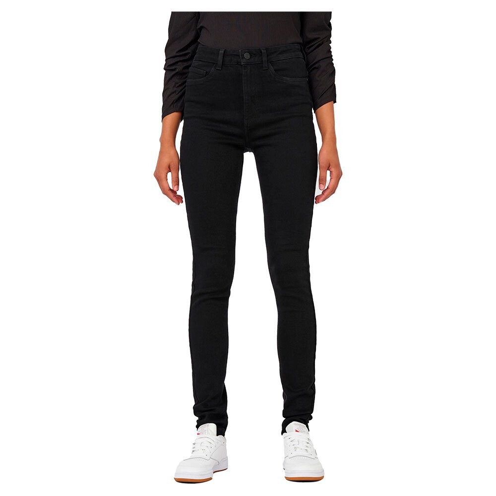 Джинсы Noisy May Callie Chic High Waist VI071BL BG, черный 
Джинсы Noisy May Callie Chic High Waist VI071BL BG, черный