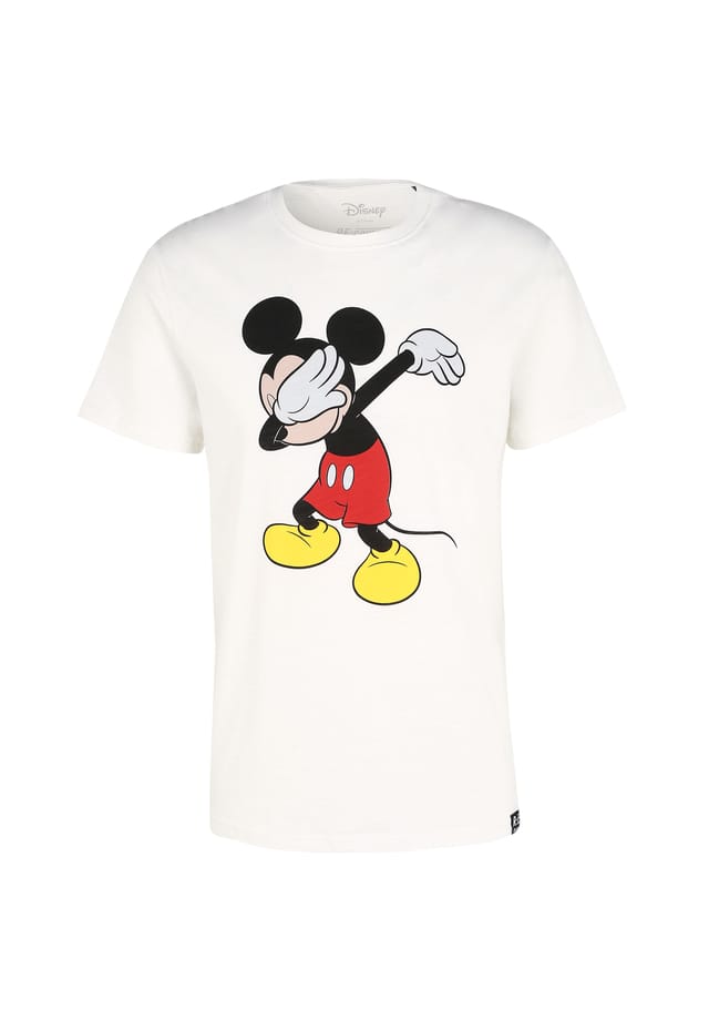 Футболка Disney Mickey Mouse Dabbing в классическом дизайне Re:Covered, экрю
Футболка Disney Mickey Mouse Dabbing в классическом дизайне Re:Covered, экрю