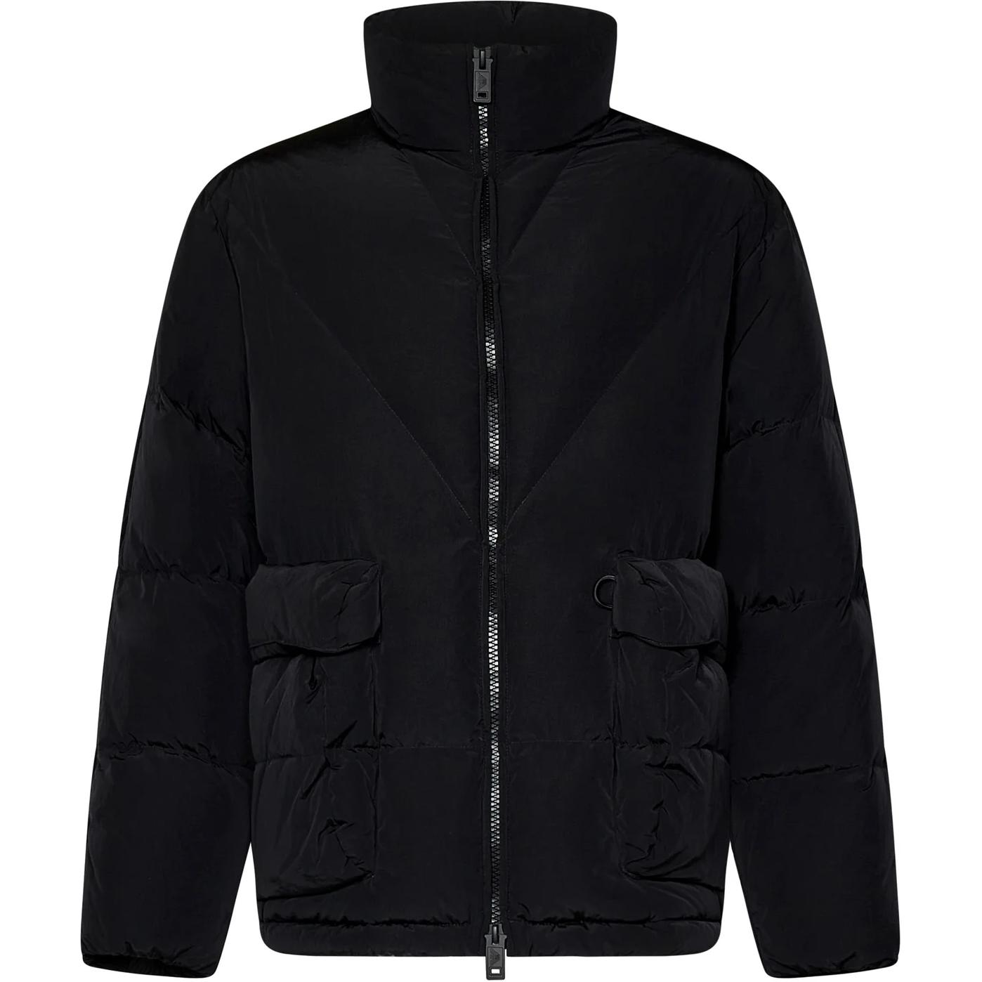 EMPORIO ARMANI Застегивающаяся на молнию утепленная куртка, Black 
EMPORIO ARMANI Застегивающаяся на молнию утепленная куртка, Black