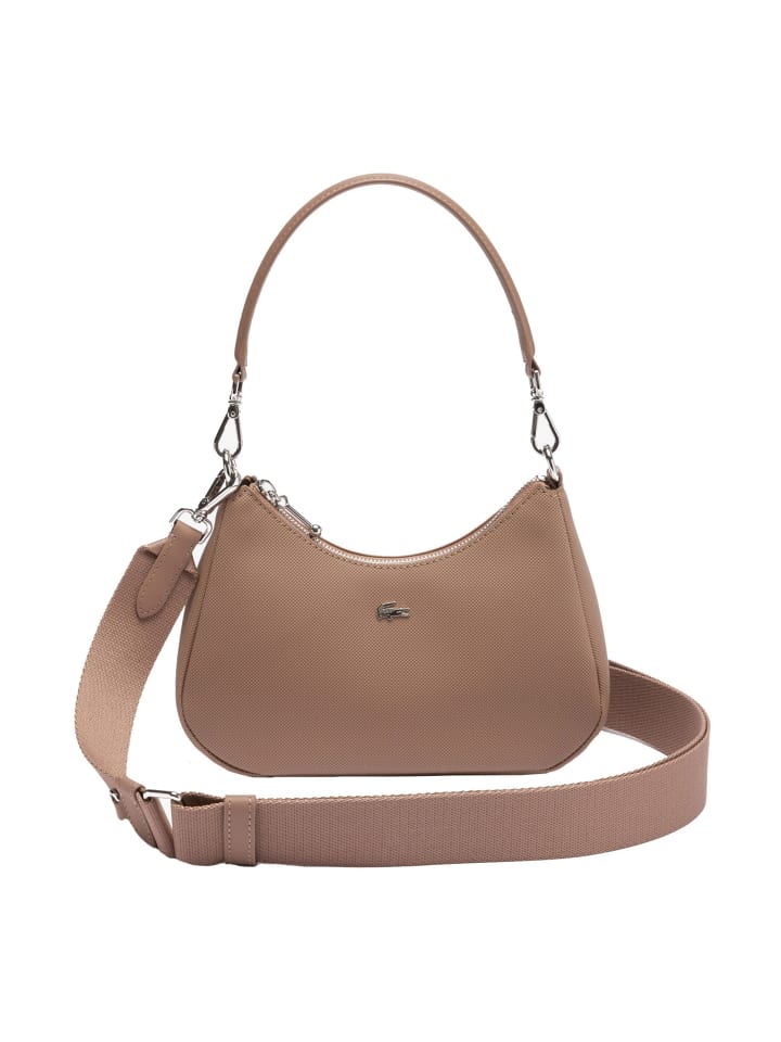 Сумка через плечо Lacoste, светло-коричневый 
Сумка через плечо Lacoste, светло-коричневый