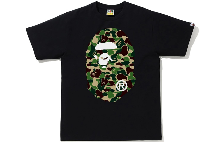 Эксклюзивная онлайн-футболка Bape с изображением головы большой обезьяны A Bathing Ape, черный зеленый
Эксклюзивная онлайн-футболка Bape с изображением головы большой обезьяны A Bathing Ape, черный зеленый
