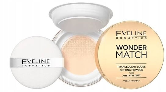 Фиксирующая пудра с аметистом Eveline Cosmetics, Wonder Match
Фиксирующая пудра с аметистом Eveline Cosmetics, Wonder Match