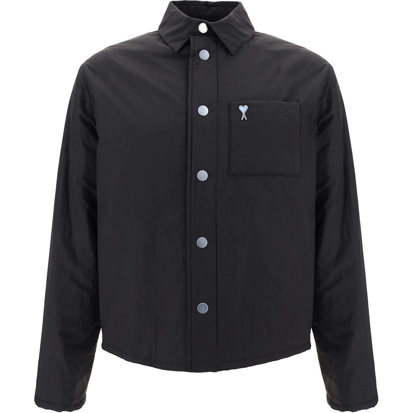 AMIPARIS Ами Ами Де Кер Утепленная рубашка, Black
AMIPARIS Ами Ами Де Кер Утепленная рубашка, Black