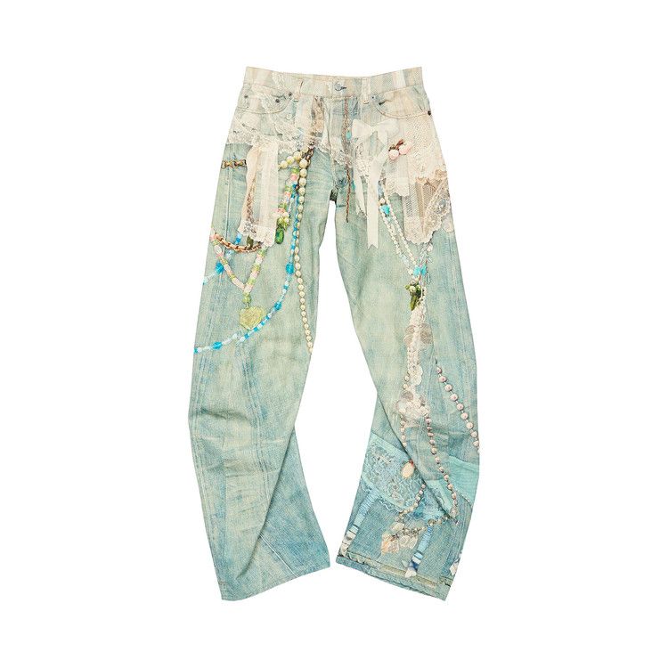 Джинсы Acne Studios 2006 Relaxed Fit Jeans, White/Green
Джинсы Acne Studios 2006 Relaxed Fit Jeans, White/Green